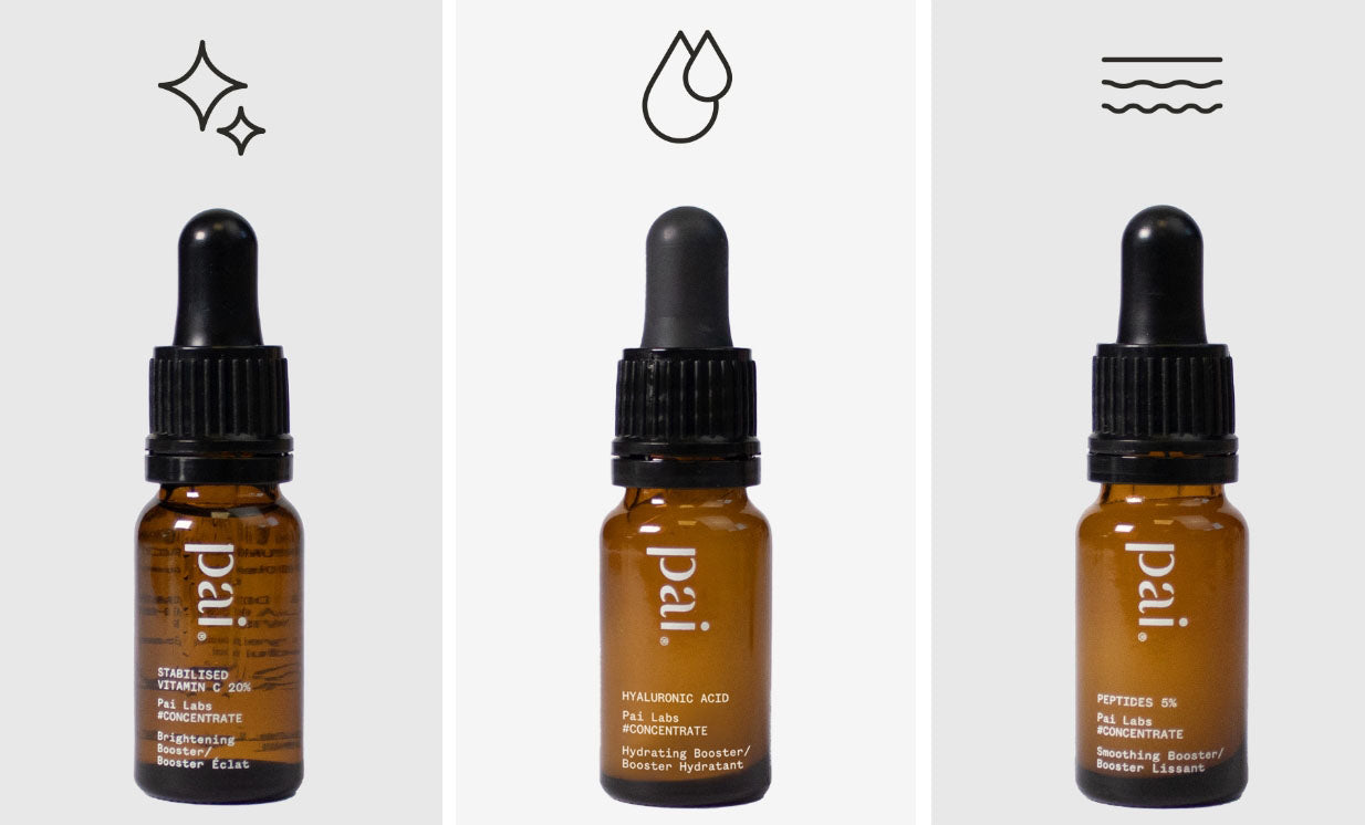Boosters for sensitive skin
