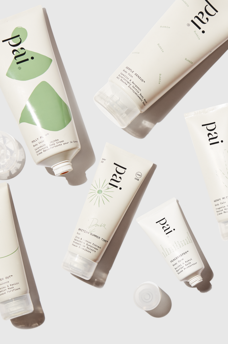 SPF, Hand and Body Creams, Shower Gel, Face Masks, Exfoliator, Eye Gel, Mini Cleanser and Balm